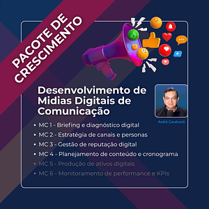 Desenvolvimento de mídias digitais - Pacote de Crescimento
