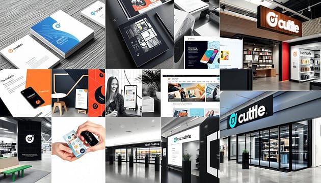 Diferentes aplicações da comunicação visual em materiais impressos, digitais e ambientes físicos